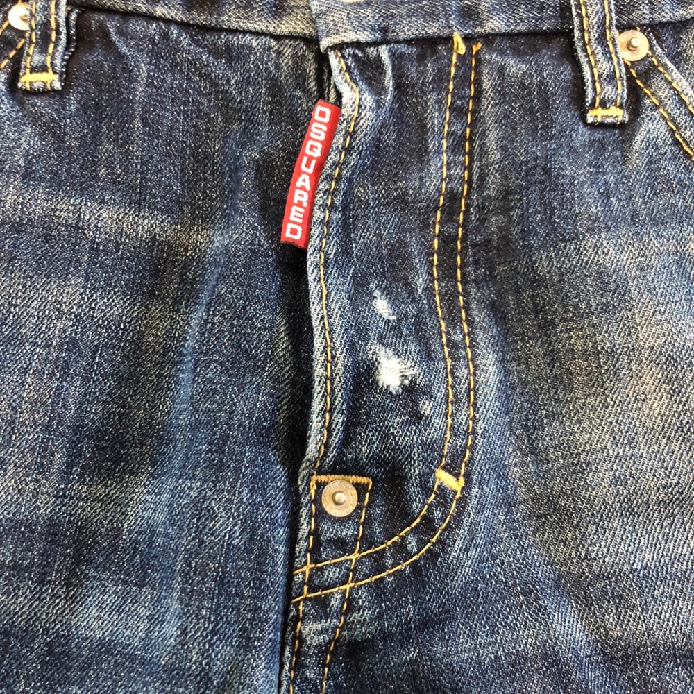 Men’s Dsqaured2 straight leg jeans